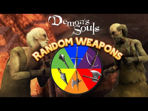 Beating Demon's Souls With RANDOM Weapon Classes!