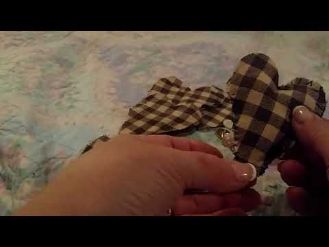 Homemade cinnamon,  applesauce Christmas ornaments ~ Handmade hearts~dried fruit~ prim decor