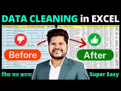 Top 10 Ways to Clean Data in Excel Easily !