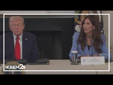 Homeland Security Secretary Kristi Noem pauses visa program used by Brown University suspect