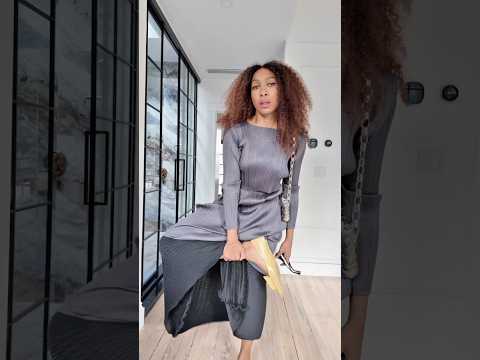 Issey Miyake sent me this two piece!!#shorts