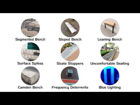 Every Hostile Architecture Style Explained In 9 Minutes