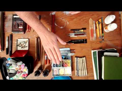 How to Urban Sketch. Part 1: Materials and equipment.
