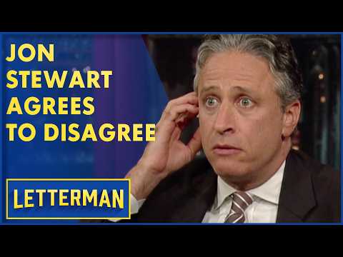 Jon Stewart Wants To Restore Sanity | David Letterman