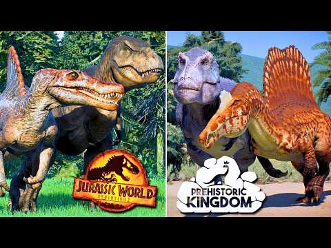 🔥JWE2 VS Prehistoric Kingdom | Comparison of all dinosaurs 🦖