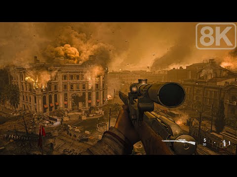 Siege of Stalingrad 1942|138th Rifle Division, Red Army|Call of Duty Vanguard|8K