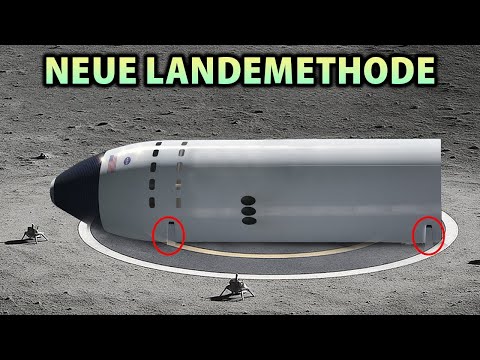 Elon Musks Horizontale Starship-Mondlandemethode Ohne Landebeine Schockiert Die NASA!