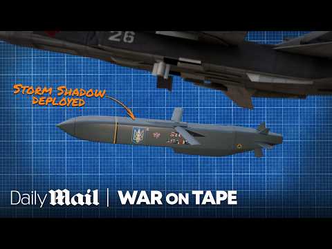 How Ukraine's Stealthiest Missiles Go Undetected - Storm Shadow | War on Tape | Daily Mail