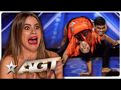 Indian Dance Duo Take Salsa To The NEXT LEVEL on America's Got Talent!