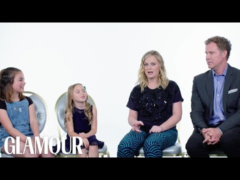 Will Ferrell and Amy Poehler Interviewed by Kids | Glamour
