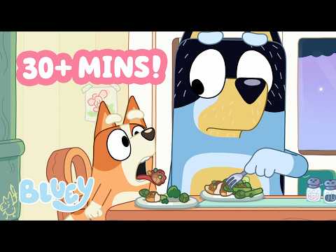 🔴LIVE: Bingo Needs Manners! 😆 | Asparagus Full Episode + More Bluey Clips 💙 | Bluey