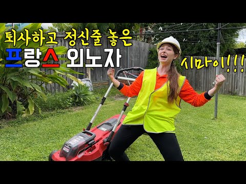 노가다 뛰다 퇴사하고 정신줄 놓아버린 프랑스 아내