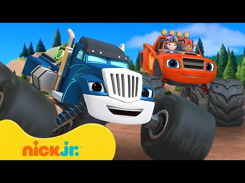 Вспыш и чудо-машинки | Блейз и Крушер: Лучшие гонки и миссии! 🚗🔥 | 2 ЧАСА | Nick Jr. Cyrillic