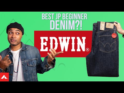The BEST Beginner Japanese Denim Brand?! | EDWIN Review
