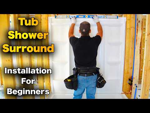 How To Install Tub And Shower Surround - Delta Everedge