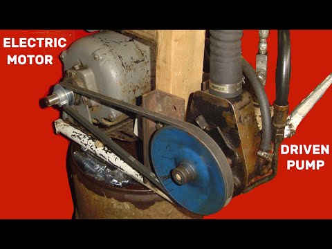 Power Steering Pump Operated Car Lift