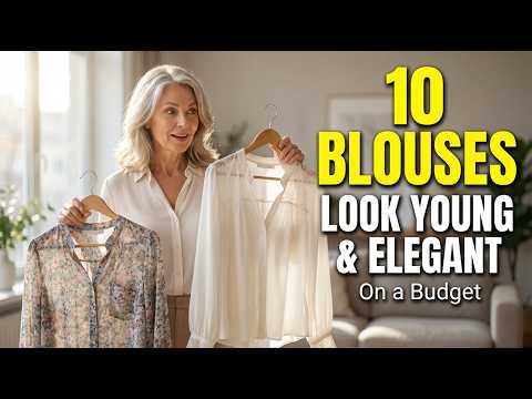 10 Blouses to Look YOUNG and ELEGANT Without Spending a Lot of Money