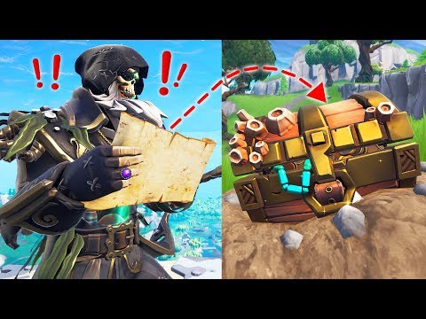 Finding SECRET TREASURE in Fortnite! // Pro Fortnite Player // 2000 Wins (Fortnite Battle Royale)