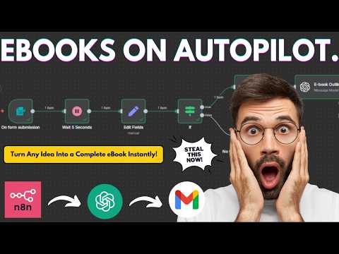 This AI Agent Writes Entire eBooks From Scratch with One Click!