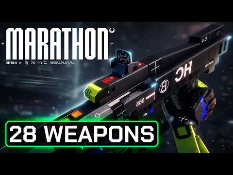 Every Weapon in Marathon – 28 Guns at Launch