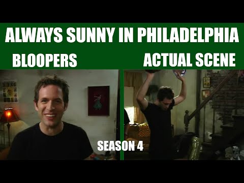 It's Always Sunny Bloopers vs Actual Scene | Season 4