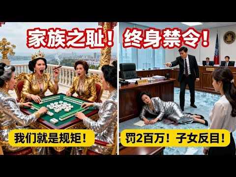 加拿大華裔富婆組織“麻將天團”,霸佔天臺私改豪宅,叫囂“我們就是規矩”,華裔律師會長含淚怒吼:你們毀了三代人的努力!最終被罰200萬,房產凍結,子女反目,終身禁令!