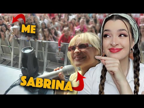 SABRINA CARPENTER RECOGNIZED ME AT HER SHOW *storytime/vlog ahhhHHH*