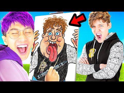 INSANE ROBLOX DRAWING BATTLE! (BEST FRIENDS CHALLENGE!)