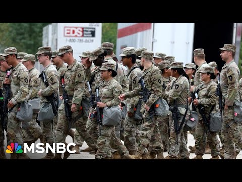 'They're scaring everybody': MSNBC on the ground in Chicago as troops arrive