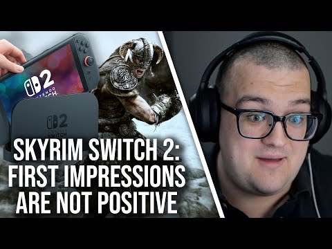 Skyrim Switch 2 First Look: Kinect-Level Input Lag + Graphics Problems