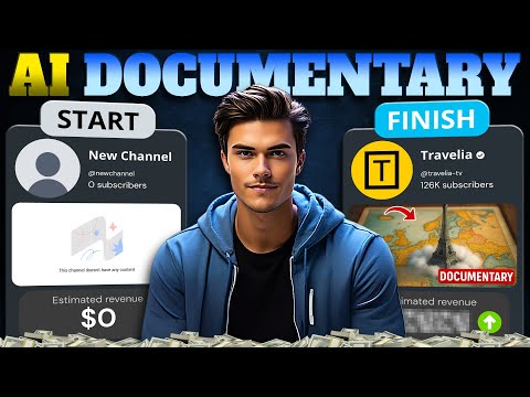 How I Made a VIRAL AI Documentary Channel Using FREE Tools (FULL COURSE)