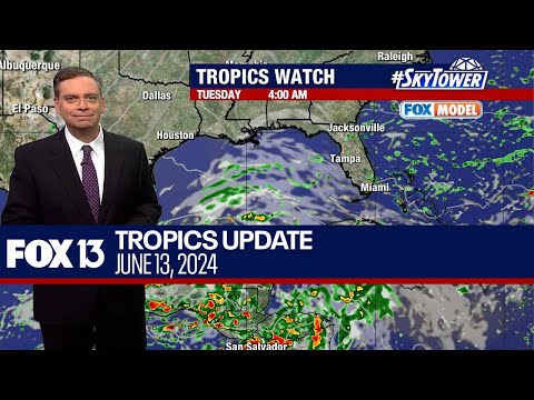 Tropics update for June 13, 2024