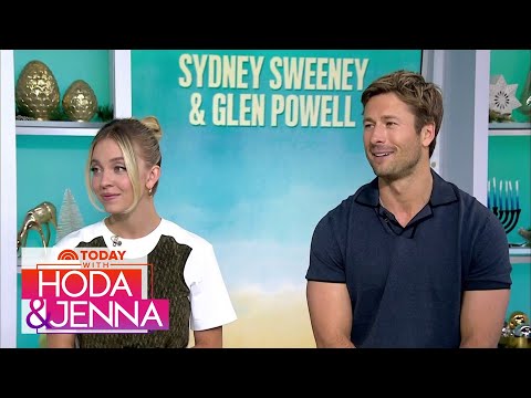 Glen Powell reveals the trust test Sydney Sweeney uses on set