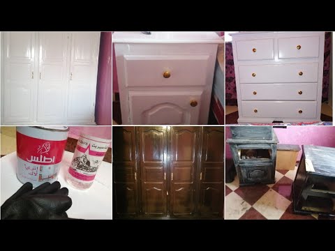 ها الحداگة صبغت 💪 ماريو وكوافوزات بيت النعاس من الأسود إلى الأبيض بطريقة احترافية وأقل تكلفة..