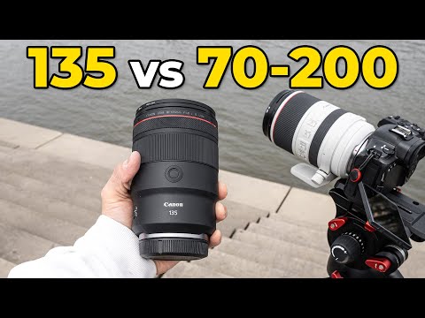 Canon RF 135mm f1.8 vs RF 70-200mm f2.8 - du hast die Wahl!