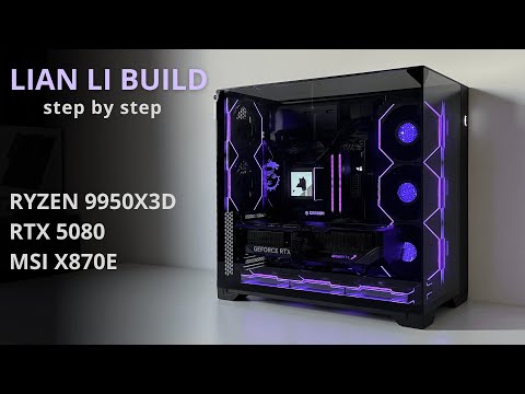 ТОПОВАЯ СБОРКА в ЛИАН ЛИ / Ryzen 9 9950X3D / RTX 5080 / LIAN LI VISION COMPACT