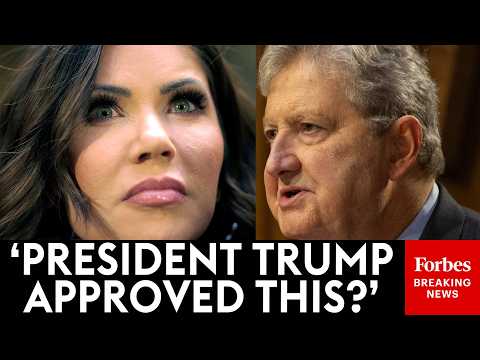 SUPERCUT: Kristi Noem Gets Grilled By John Kennedy, More Over TV Ad That May Have Led To Her Firing