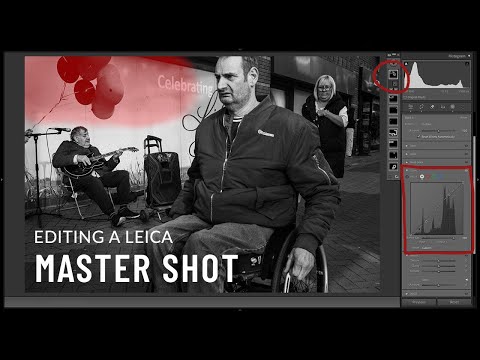 How I edit a Leica Master Shot in Lightroom. My black and white workflow.