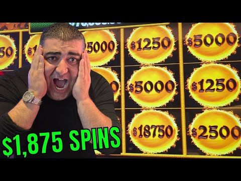 $1,875 SPINS & DOZENS OF JACKPOTS ON MILLION-DOLLAR DRAGON LINK š³