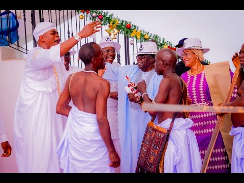 Ahead of Eyo Festival, President Tinubu graces ‘Ijade Opa Eyo’ procession in Lagos