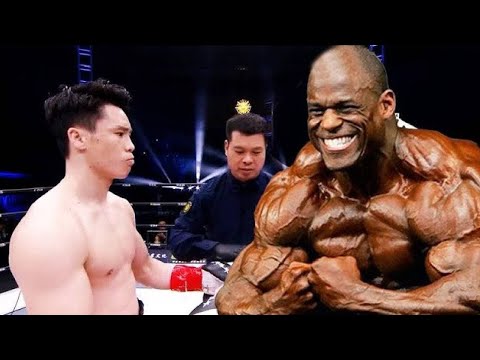 坦克邱建良专治不服！在华不败的泰拳五虎，被神龙摆尾全部踢废