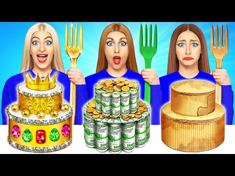 Бедная vs Богатая vs Ультра богатая еда Челлендж от Multi DO Challenge