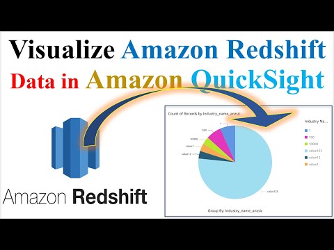 AWS Data Visualization with Amazon QuickSight | Amazon Redshift  Data Visualization in QuickSight