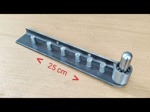 what a discovery !! a homemade iron bending tool that is rarely talked about || metal bending tool