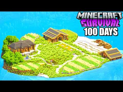 I Survived 100 Days LOST AT SEA!