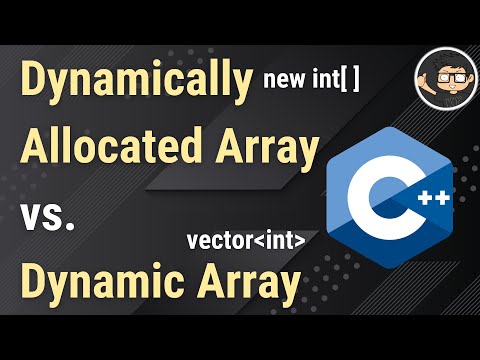C++ Dynamic Arrays vs Dynamically Allocated Arrays
