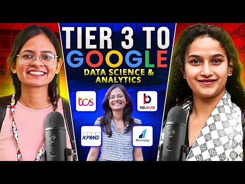 How She Cracked Google after coming from Tier 3 College| Roadmap for Data Science & Analytics |