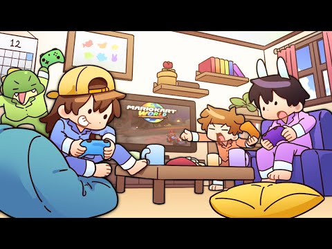 연말 약속 다 취소하고 애들이랑 게임한 날