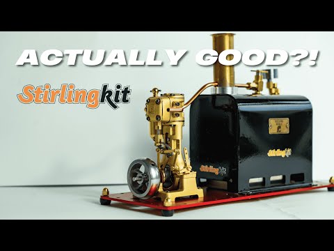 This Cheap Chinese Steam Engine is Actually GOOD?! | Stirlingkit RW BL1K Review