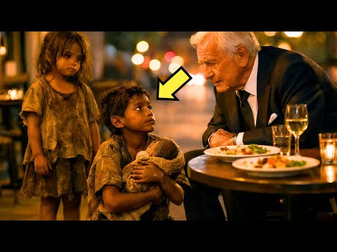 ÉL PIDIÓ SOLO LAS SOBRAS… PERO EL MILLONARIO VIO ALGO QUE NADIE VIO